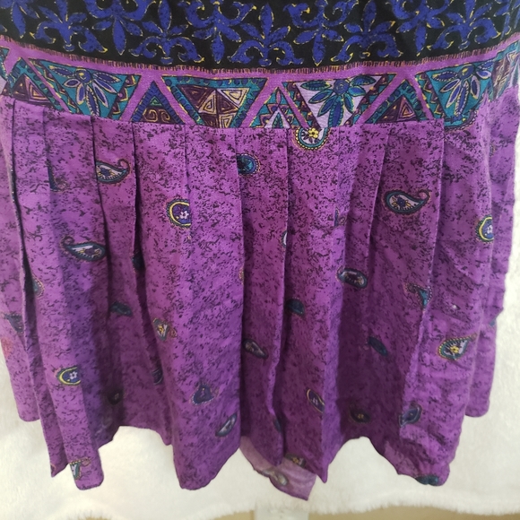 Kwai Vintage 2pc Y2k purpura floral size 6 - Picture 7 of 8